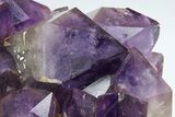Deep Purple Amethyst Crystal Cluster With Huge Crystals #185429-2
